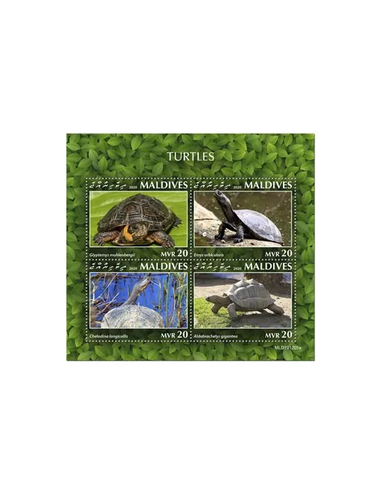 n° 7354/7357 - Timbre MALDIVES Poste