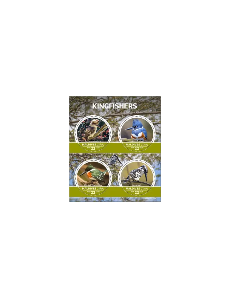 n° 7410/7413 - Timbre MALDIVES Poste