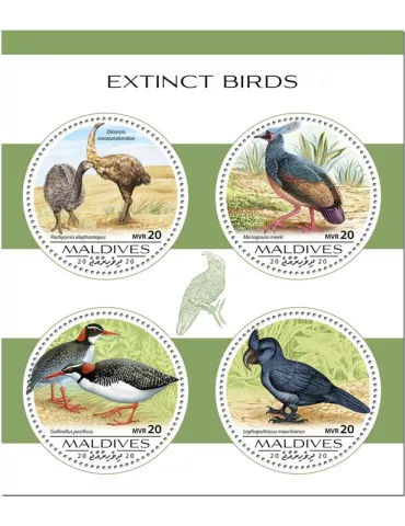 n° 7414/7417 - Timbre MALDIVES Poste