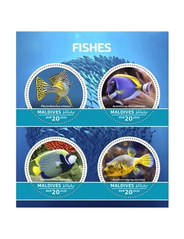 n° 7418/7421 - Timbre MALDIVES Poste