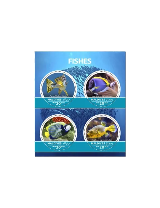 n° 7418/7421 - Timbre MALDIVES Poste
