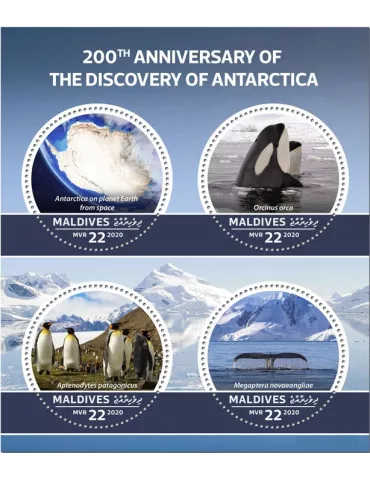 n° 7422/7425 - Timbre MALDIVES Poste