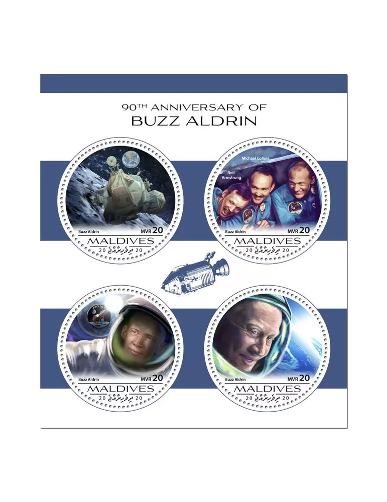 n° 7430/7433 - Timbre MALDIVES Poste