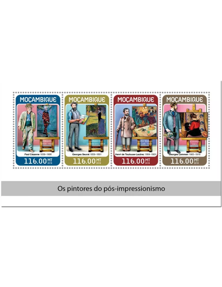 n° 7826/7829 - Timbre MOZAMBIQUE Poste