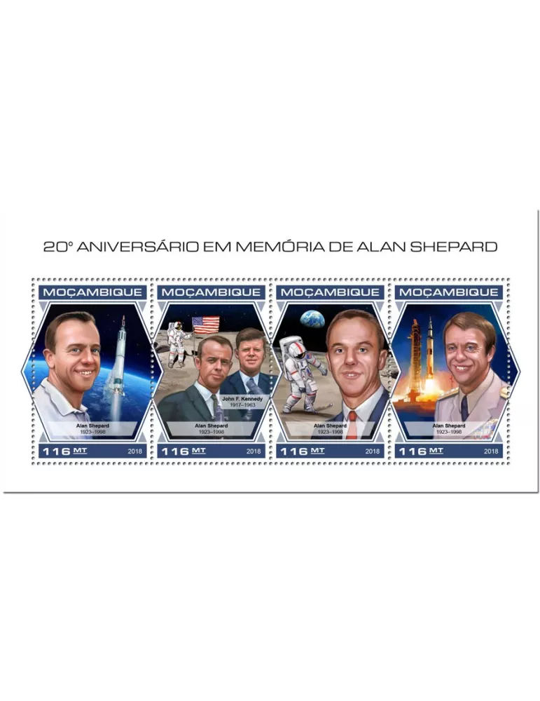 n° 7970/7973 - Timbre MOZAMBIQUE Poste