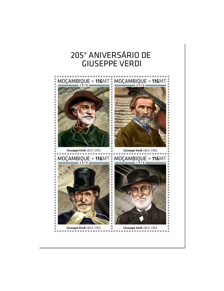 n° 8078/8081 - Timbre MOZAMBIQUE Poste