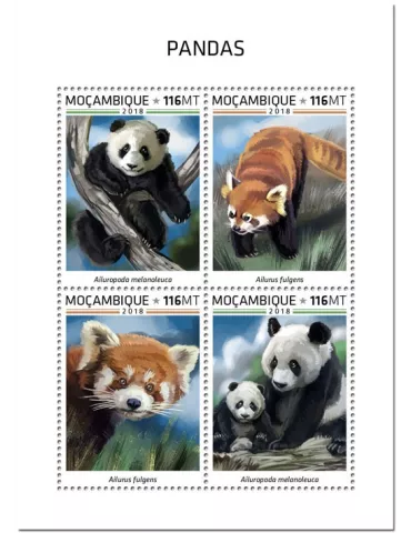 n° 8082/8085 - Timbre MOZAMBIQUE Poste