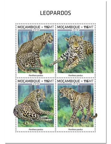 n° 8094/8097 - Timbre MOZAMBIQUE Poste