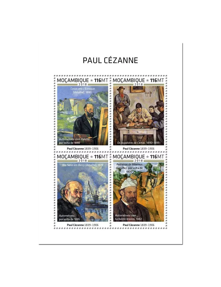 n° 8126/8129 - Timbre MOZAMBIQUE Poste