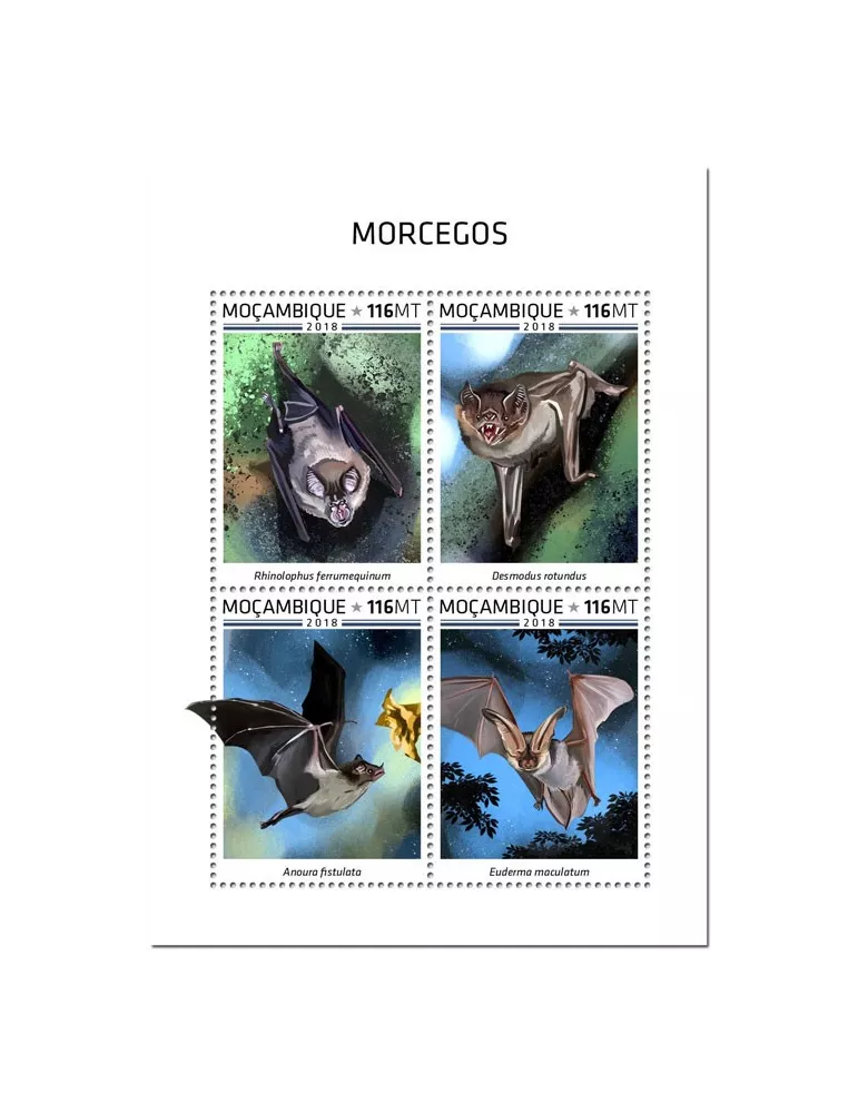 n° 8146/8149 - Timbre MOZAMBIQUE Poste