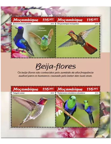 n° 8195/8198 - Timbre MOZAMBIQUE Poste