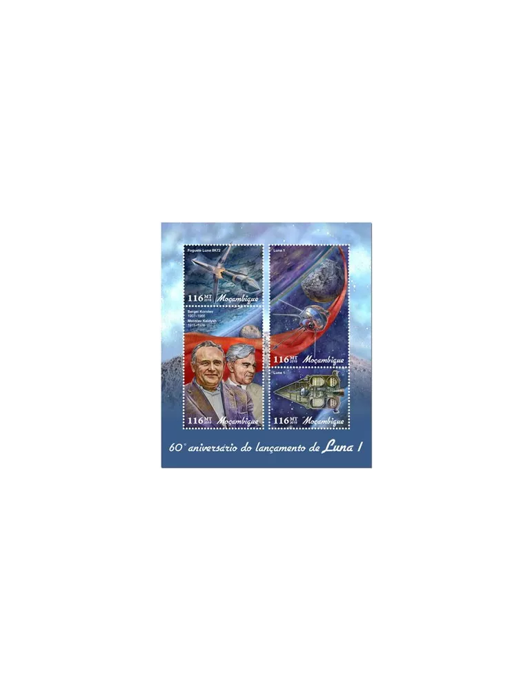 n° 8235/8238 - Timbre MOZAMBIQUE Poste