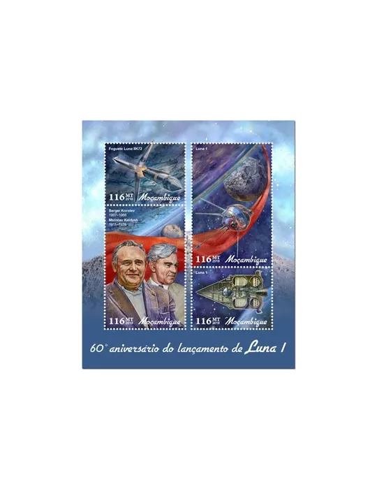 n° 8235/8238 - Timbre MOZAMBIQUE Poste