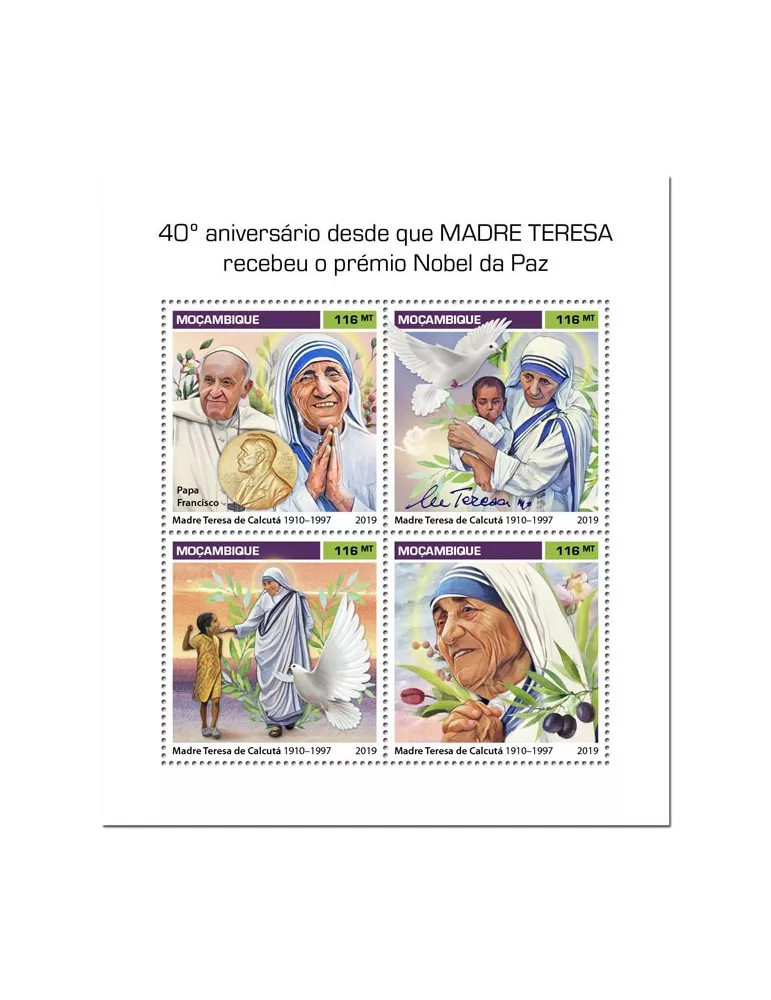 n° 8303/8306 - Timbre MOZAMBIQUE Poste