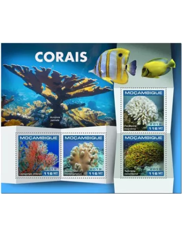 n° 8343/8346 - Timbre MOZAMBIQUE Poste