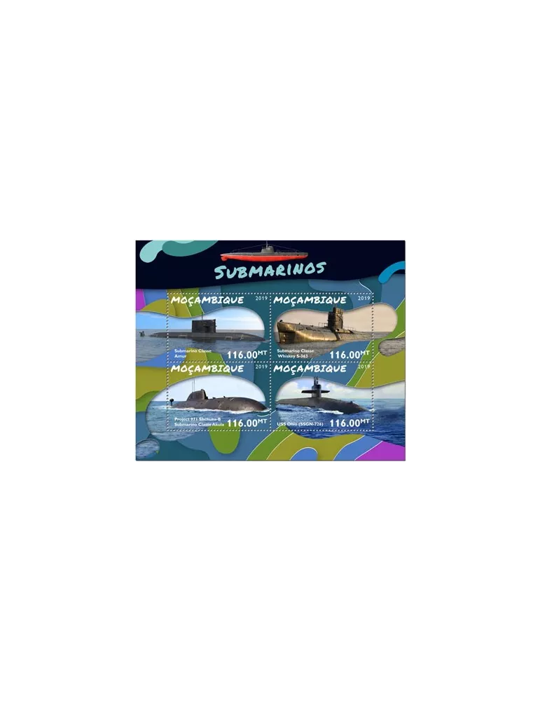 n° 8351/8354 - Timbre MOZAMBIQUE Poste