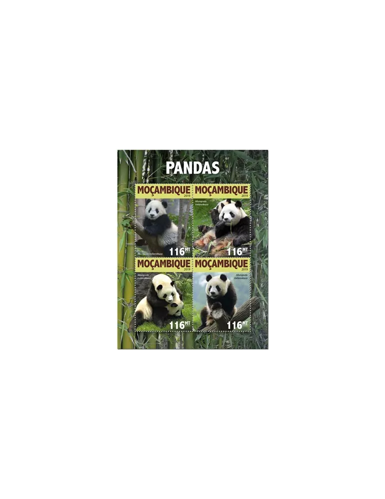 n° 8401/8404 - Timbre MOZAMBIQUE Poste