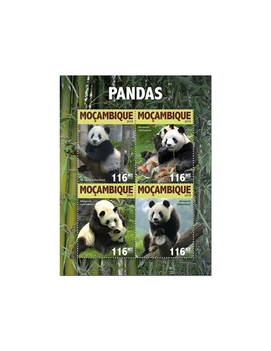 n° 8401/8404 - Timbre MOZAMBIQUE Poste