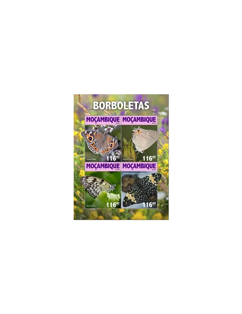 n° 8445/8448 - Timbre MOZAMBIQUE Poste