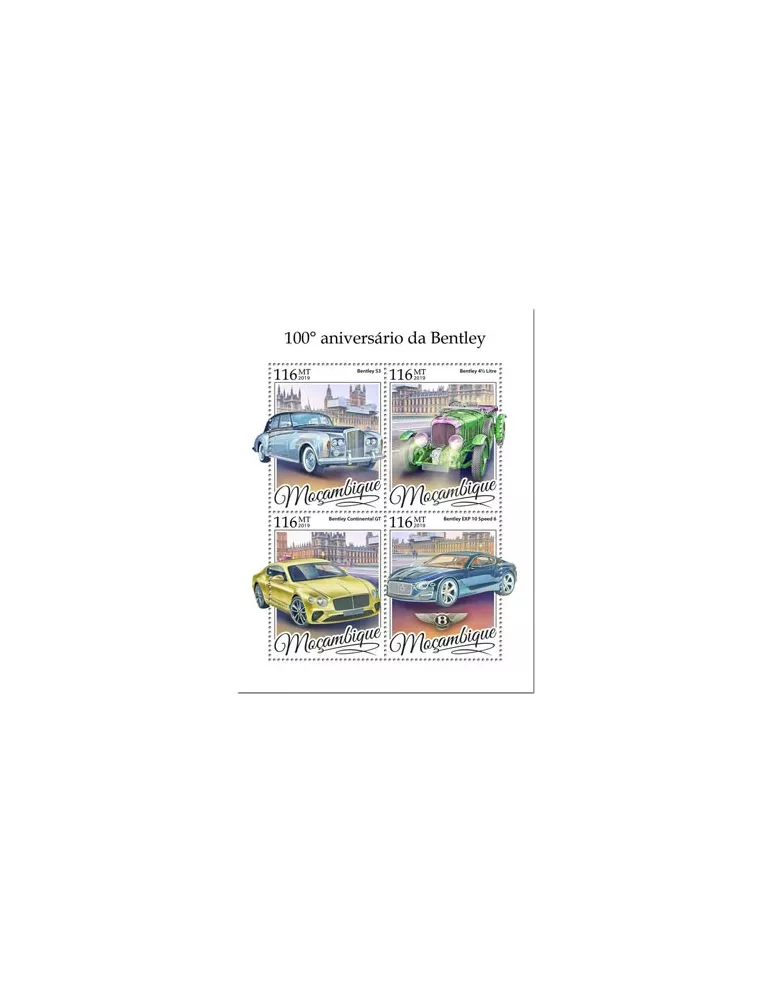 n° 8449/8452 - Timbre MOZAMBIQUE Poste