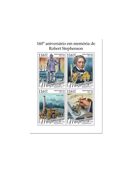 n° 8453/8456 - Timbre MOZAMBIQUE Poste