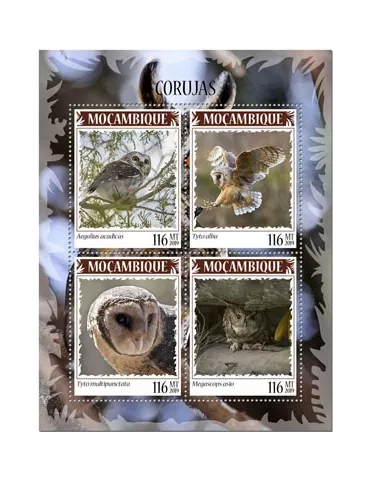 n° 8550/8553 - Timbre MOZAMBIQUE Poste