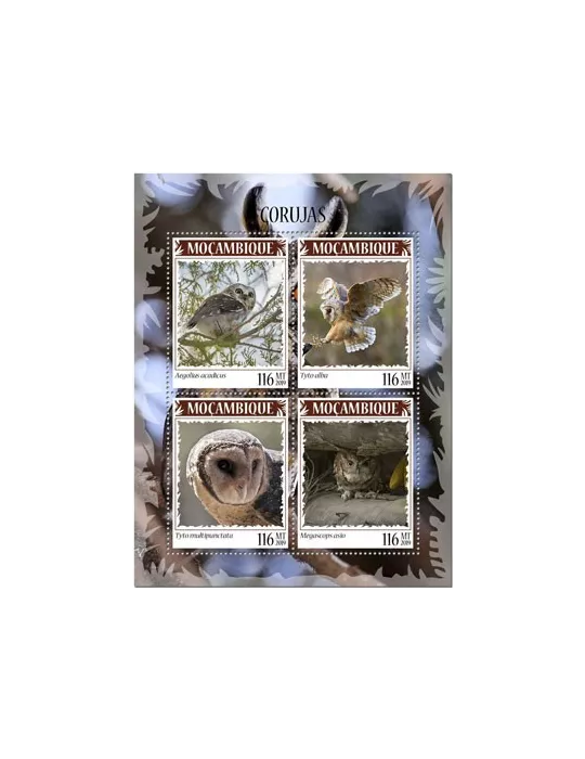 n° 8550/8553 - Timbre MOZAMBIQUE Poste