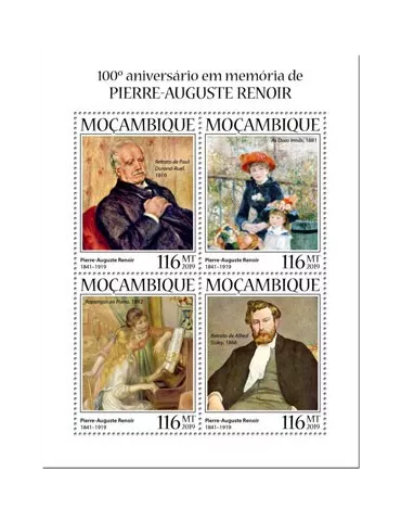 n° 8578/8581 - Timbre MOZAMBIQUE Poste