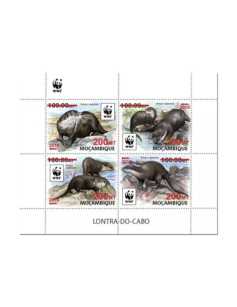 n° 8630/8633 - Timbre MOZAMBIQUE Poste