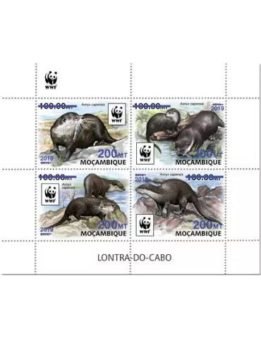 n° 8634/8637 - Timbre MOZAMBIQUE Poste