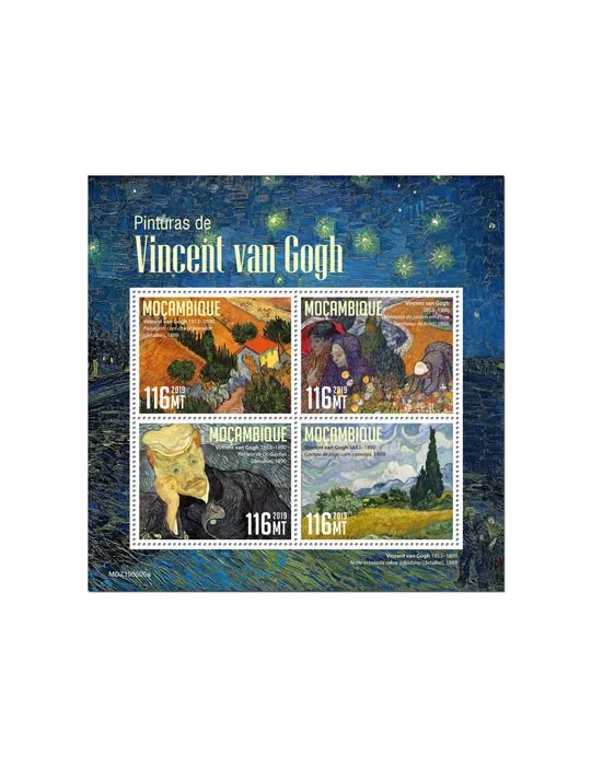 n° 8658/8661 - Timbre MOZAMBIQUE Poste