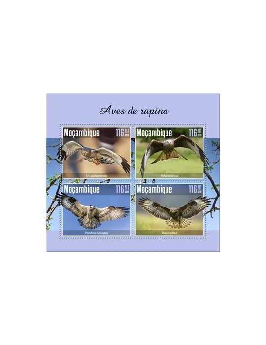 n° 8698/8701 - Timbre MOZAMBIQUE Poste