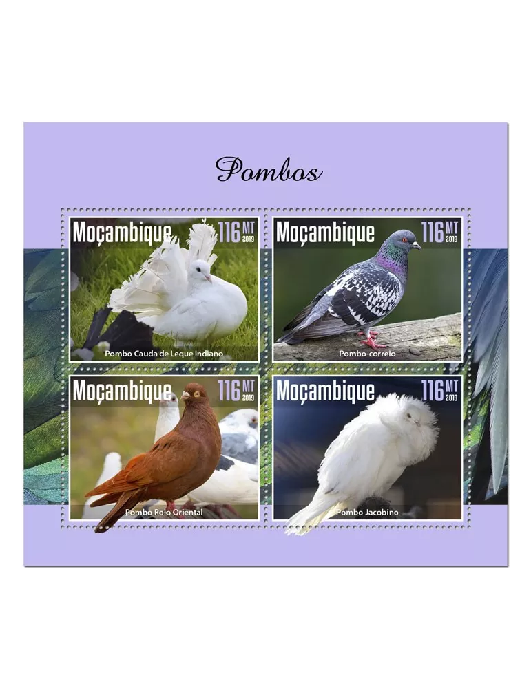 n° 8702/8705 - Timbre MOZAMBIQUE Poste