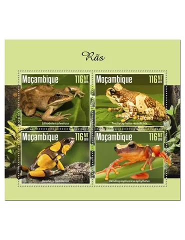 n° 8754/8757 - Timbre MOZAMBIQUE Poste