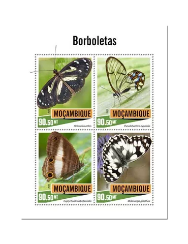 n° 8762/8765 - Timbre MOZAMBIQUE Poste