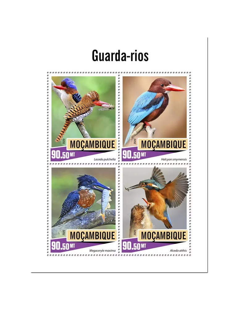 n° 8770/8773 - Timbre MOZAMBIQUE Poste