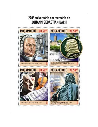 n° 8838/8841 - Timbre MOZAMBIQUE Poste