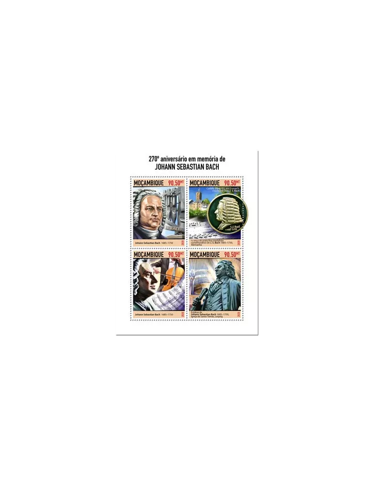 n° 8838/8841 - Timbre MOZAMBIQUE Poste