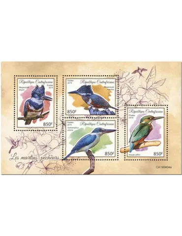 n° 6282/6285 - Timbre CENTRAFRIQUE Poste