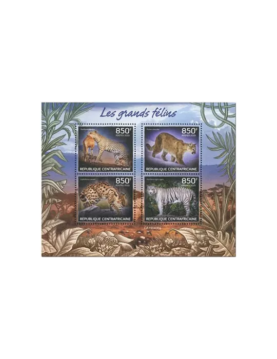 n° 6290/6293 - Timbre CENTRAFRIQUE Poste