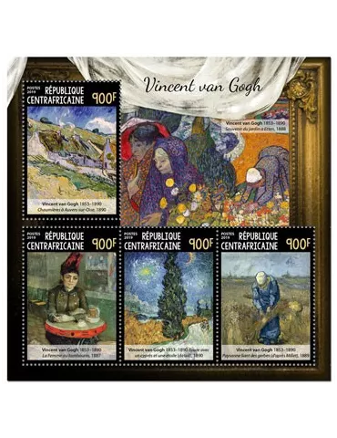 n° 6416/6419 - Timbre CENTRAFRIQUE Poste