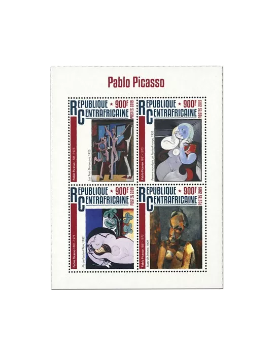 n° 6492/6495 - Timbre CENTRAFRIQUE Poste