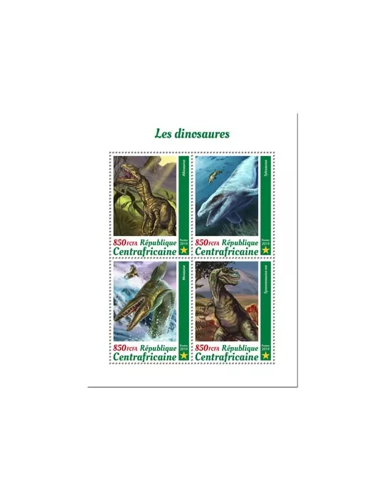 n° 6516/6519 - Timbre CENTRAFRIQUE Poste