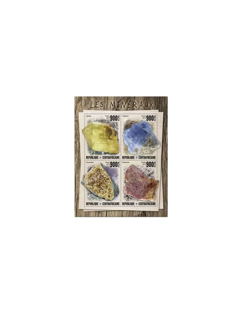 n° 6528/6531 - Timbre CENTRAFRIQUE Poste