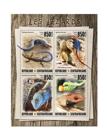 n° 6540/6543 - Timbre CENTRAFRIQUE Poste