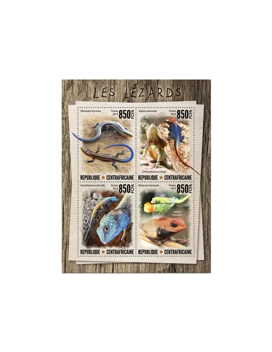 n° 6540/6543 - Timbre CENTRAFRIQUE Poste