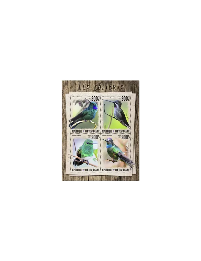 n° 6544/6547 - Timbre CENTRAFRIQUE Poste