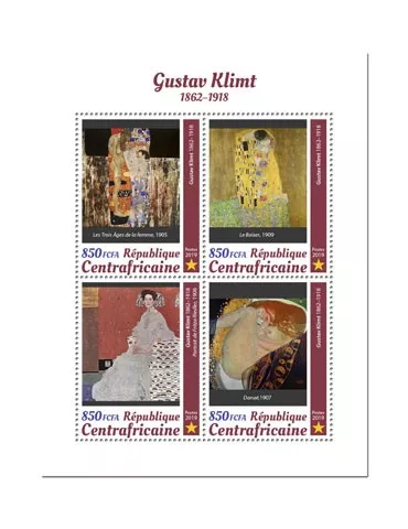 n° 6556/6559 - Timbre CENTRAFRIQUE Poste