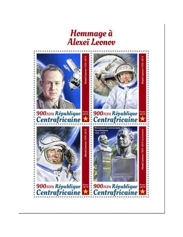 n° 6565/6568 - Timbre CENTRAFRIQUE Poste