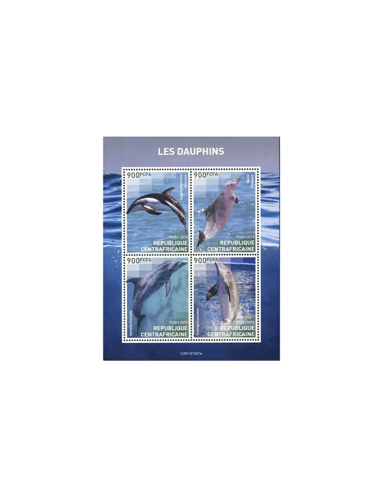 n° 6665/6668 - Timbre CENTRAFRIQUE Poste